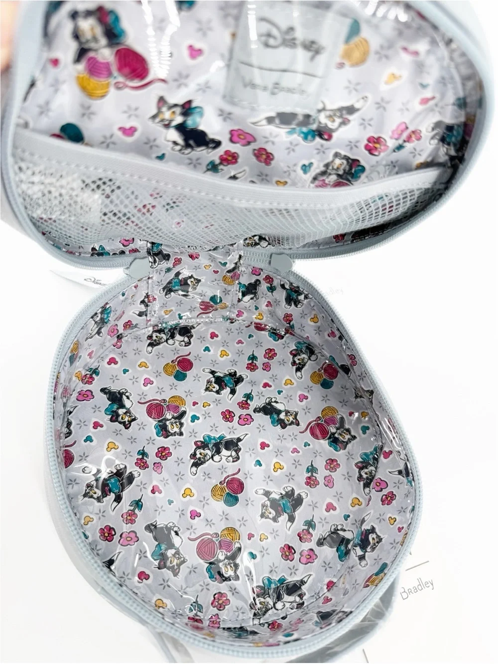NWT Vera Bradley Disney Whimsy Cosmetic Bag Mickey Mouse Minnie Paisley